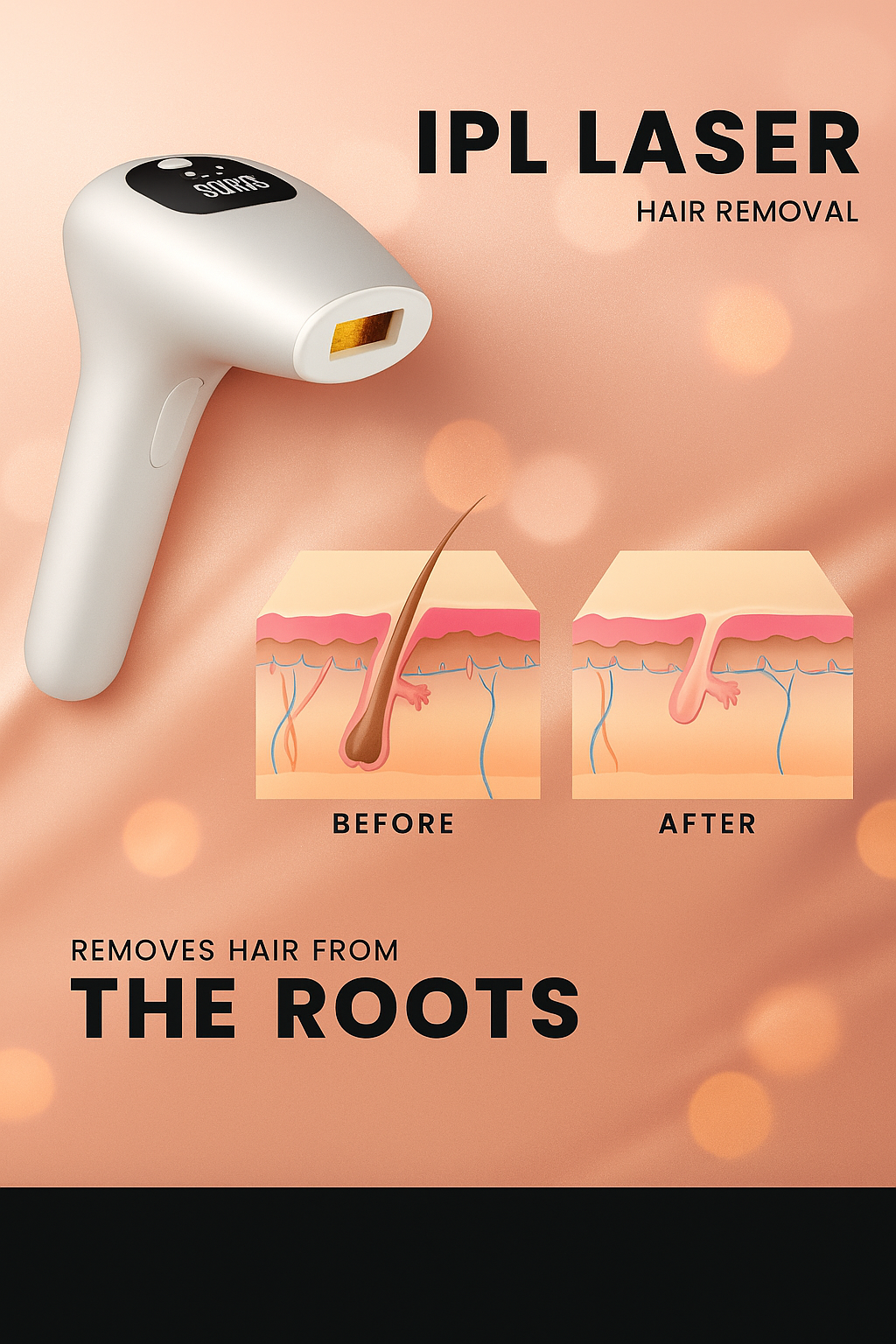 Classic IPL Hair Remover Laser Device