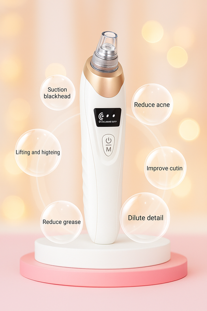 Electric Blackhead Remover, Vacuum Acne Cleaner, Black Spots Removal