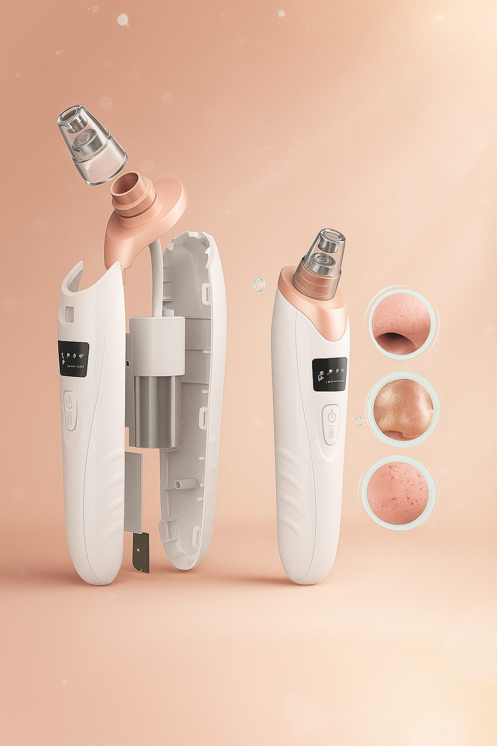 Electric Blackhead Remover, Vacuum Acne Cleaner, Black Spots Removal