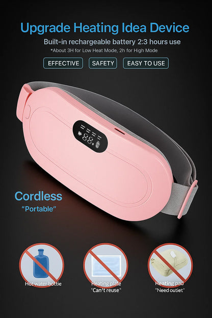 Heating Pad for Period Pain Relief For cramps message