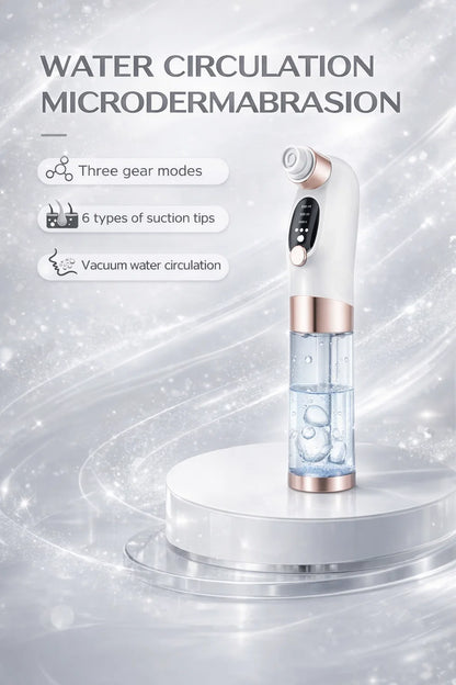 Care&Comfort Mini Hydra Facial cleansing & Blackhead Whitehead Remover Device