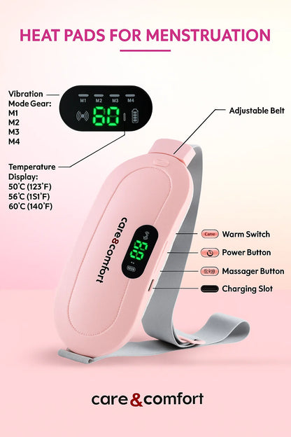 Heating Pad for Period Pain Relief For cramps message
