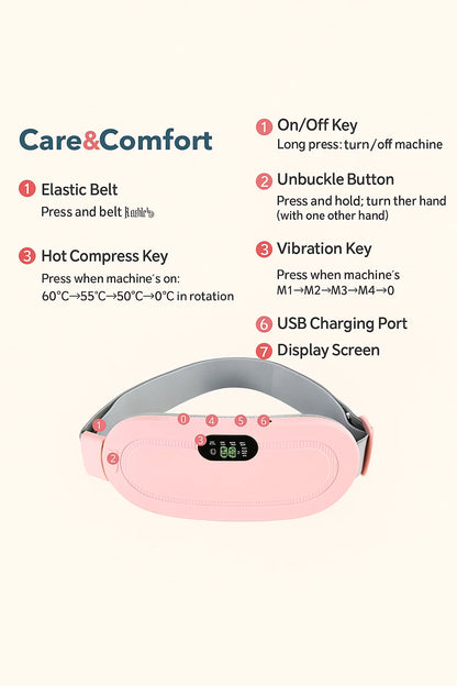 Heating Pad for Period Pain Relief For cramps message