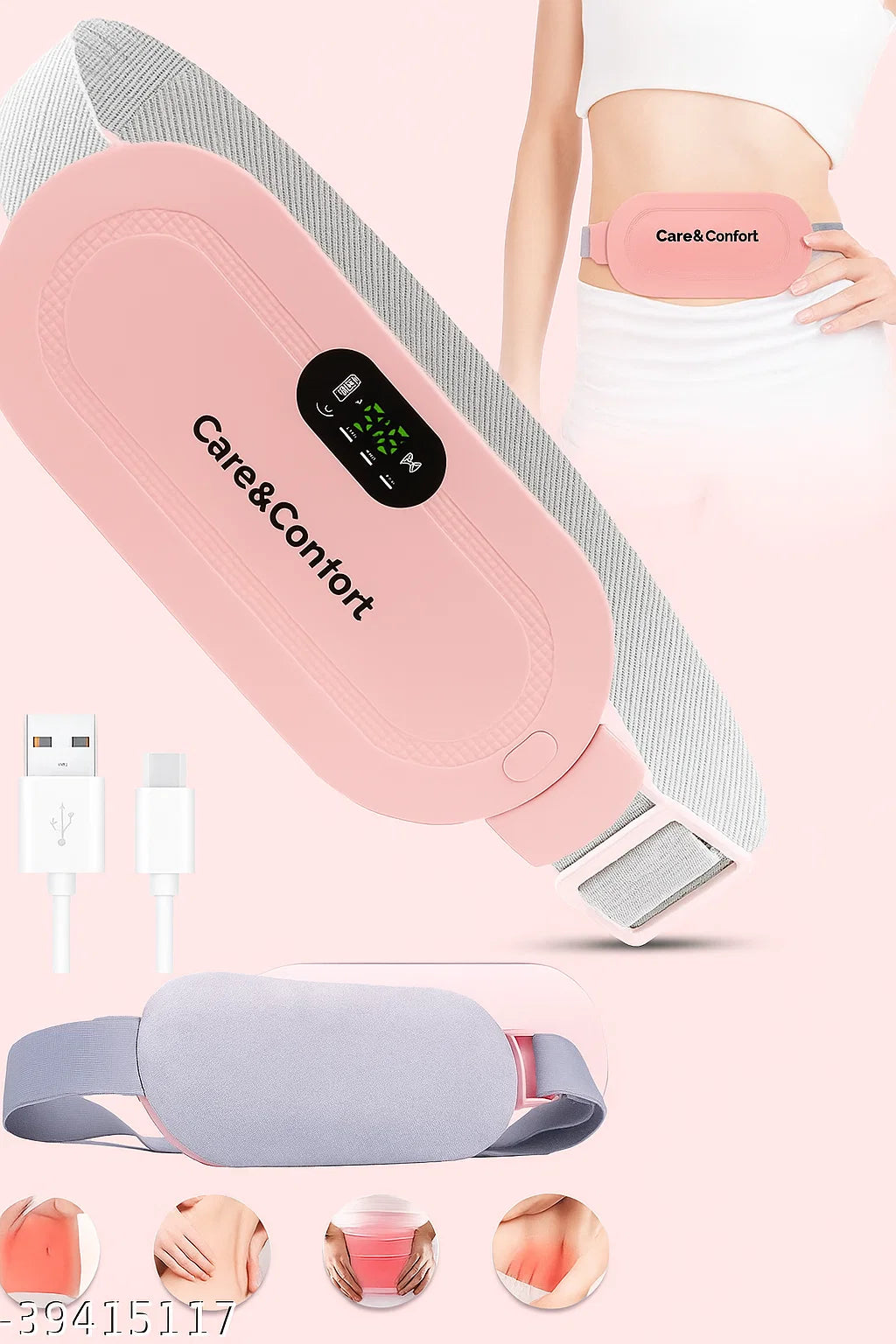 Heating Pad for Period Pain Relief For cramps message